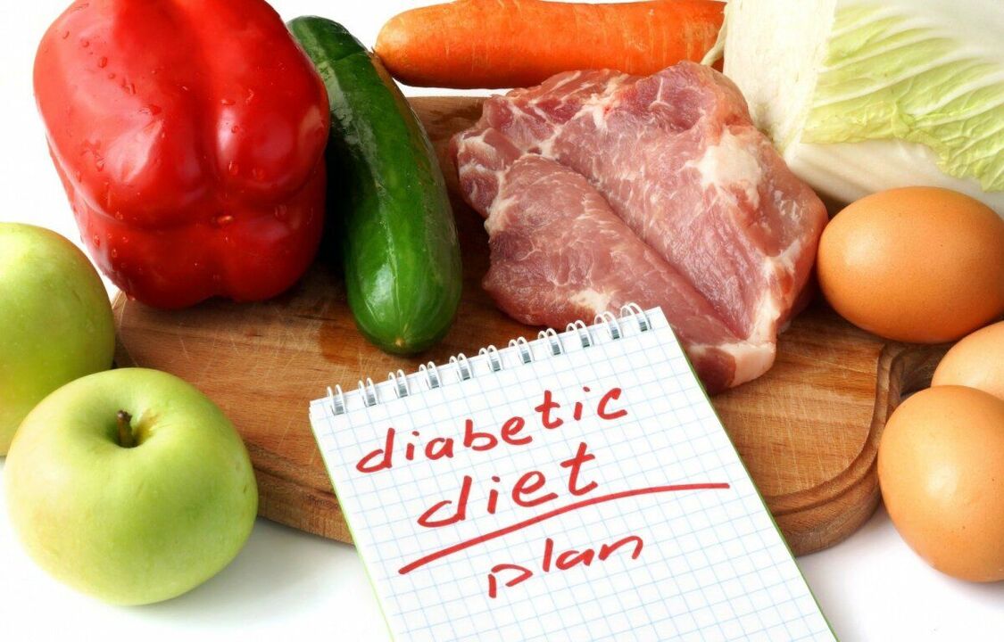 Дієтичний план харчування для хворих на цукровий діабет