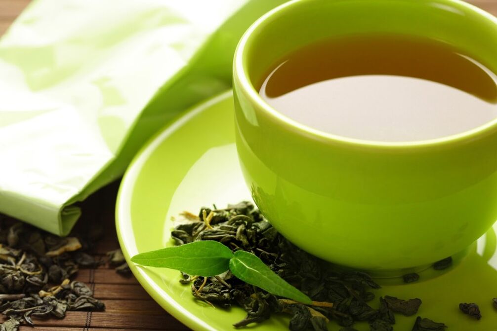 зелений чай для японської дієти